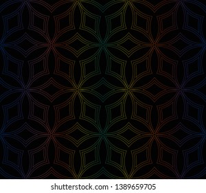 Hologram abstract pattern texture for background. Vector seamless pattern. for holiday decoration, holiday packaging. Vector seamless pattern
