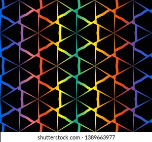 Hologram abstract pattern texture for background. Vector seamless pattern. for holiday decoration, holiday packaging. Vector seamless pattern