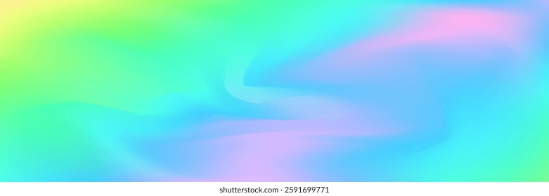 Hologram Background. Abstract Gradient. Shiny Paper. Soft Multicolor Backdrop. Fantasy Foil. Psychedelic Pop Texture. Iridescent Texture. Metal Design. Green Hologram Background