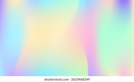 Hologram Background. Abstract Texture. Holographic Texture. Metalic Light. Blur Spectrum Backdrop. Retro Pattern. Rainbow Mesh. Pink Shiny Gradient. Purple Hologram Background