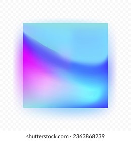 Hologram Background with Beautiful Tints . Unicorn Fantasy Wallpaper Template. Vector Awesome Rainbow Pattern.