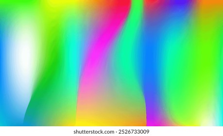 Hologram Background. Blur Pattern. Pink Pop Texture. Abstract Texture. Girlie Cover. Kawaii Light. Metal Geometry Invitation. Iridescent Gradient. Blue Hologram Background