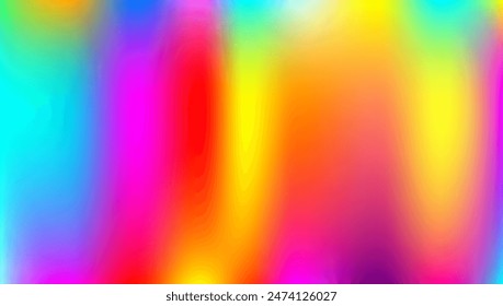 Hologram Background. Holographic Texture. Abstract Gradient. Retro Multicolor Template. Blur Surface. Kawaii Paper. Chrome Fluid. Purple Pop Texture. Pink Hologram Background