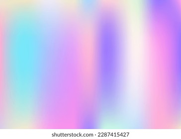 Hologram Background. Iridescent Gradient. Soft Spectrum Brochure. Violet Pop Gradient. Abstract Texture. Blur Banner. Digital Foil. Pastel Cover. Blue Hologram Background