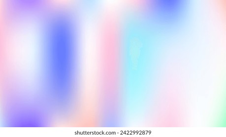 Hologramm-Hintergrund. Reizende Textur. Abstrakte Textur. Purple Retro Gradient. unscharfer geometrischer Hintergrund. Einhornlichter. glänzende Oberfläche. Lebendige Karte. blauer Hologramm-Hintergrund