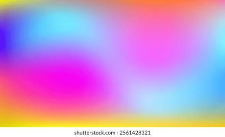 Hologram Background. Modern Foil. Soft Glitch. Pink Metal Gradient. Iridescent Texture. Abstract Texture. Retro Geometry Backdrop. Liquid Cover. Violet Hologram Background