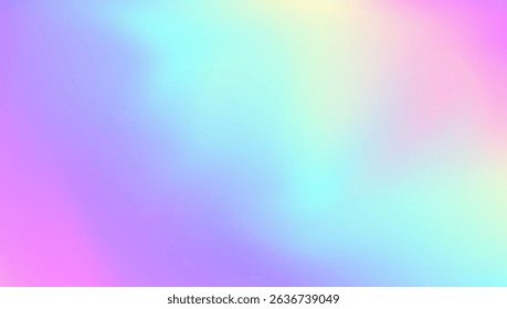 Hologram Background. Pearlescent Gradient. Blue Metal Gradient. Fantasy Fluid. Soft Image. Abstract Texture. Pop Holography Template. Unicorn Foil. Violet Hologram Background