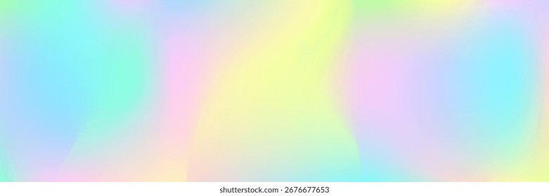 Hologram Background. Pearlescent Gradient. Hippy Pop Gradient. Rainbow Light. Iridescent Texture. Neon Card. Shiny Holography Backdrop. Soft Effect. Blue Hologram Background