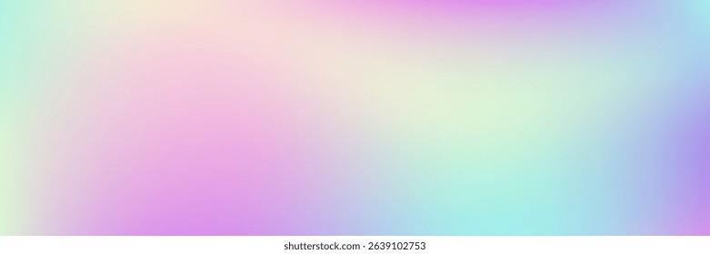 Hologram Background. Pearlescent Gradient. Unicorn Mesh. Holographic Texture. Vibrant Flyer. Soft Image. Purple Blur Gradient. Shiny Geometric Illustration. Blue Hologram Background