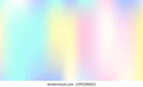 Hologram Background. Pearlescent Texture. Vibrant Card. Shiny Glitter. Fantasy Cover. Purple Neon Texture. Soft Creative Template. Holographic Gradient. Blue Hologram Background