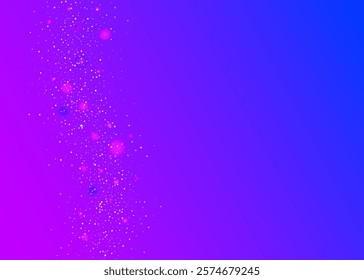 Hologram Background. Pink Light Burst. Modern Poster. Iridescent Paper. Laser Pattern. Disco Colourful Illustration. Falling Banner. Rainbow Tinsel. Purple Hologram Background