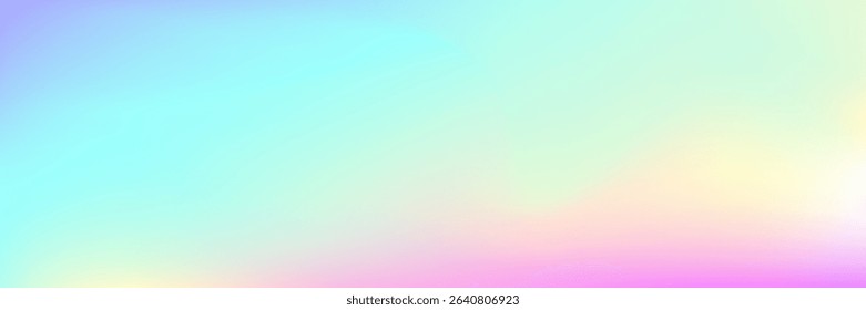 Hologram Background. Trendy Mesh. Purple Soft Texture. Holographic Gradient. Pop Multicolor Invitation. Abstract Gradient. Unicorn Fluid. Neon Glitch. Blue Hologram Background
