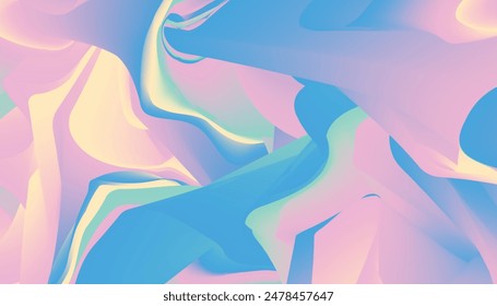 Hologram background vector design eps 10