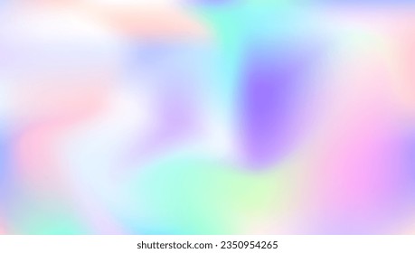 Hologram Background. Violet Pop Gradient. Abstract Texture. Vibrant Foil. Holographic Texture. Rainbow Paper. Shiny Glitter. Blur Futuristic Illustration. Blue Hologram Background