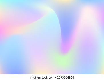 Hologram Background. Violet Shiny Texture. Holographic Gradient. Pastel Foil. Kawaii Flyer. Retro Effect. Pearlescent Texture. Neon Holography Backdrop. Purple Hologram Background