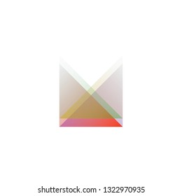 Hologram colors logotype