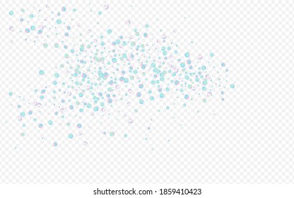 Hologram Dot Effect Transparent Background. Multicolored Transparent Splash Invitation. Flying Banner. Colorful Celebration Design.