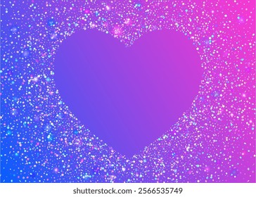 Hologram Effect. Blue Laser Glitter. Rainbow Burst. Happy Texture. Modern Dust. Cristal Design. Carnival Background. Disco Colourful Illustration. Purple Hologram Effect