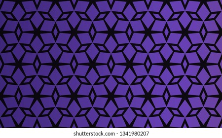 Hologram geometric abstract background. for holiday decoration, holiday packaging Vector pattern
