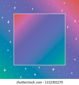 hologram gradient background art card. Illustrations Drawing Vector Sketch for textile, print, postcard, text, invitation, poster, background, book, t-shirt print, design, wallpaper