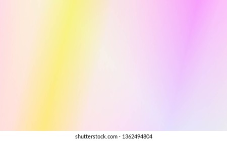 Hologram Gradient Background. For Brochure, Banner, Wallpaper, Mobile Screen. Vector Illustration.