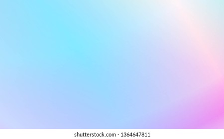 Hologram Gradient Background. For Brochure, Banner, Wallpaper, Mobile Screen. Vector Illustration.