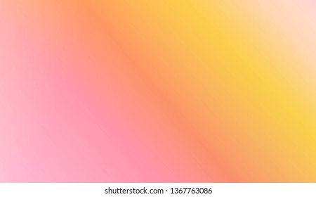 Hologram Gradient Background. For Brochure, Banner, Wallpaper, Mobile Screen. Vector Illustration.