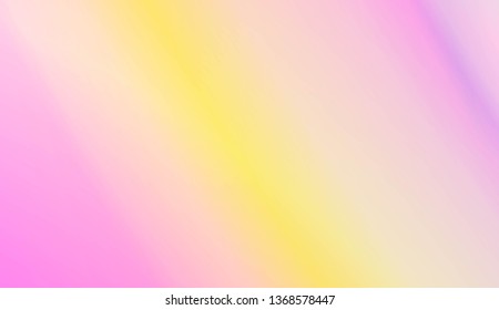 Hologram Gradient Background. For Brochure, Banner, Wallpaper, Mobile Screen. Vector Illustration.