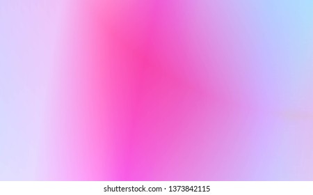 Hologram Gradient Background. For Brochure, Banner, Wallpaper, Mobile Screen. Vector Illustration.