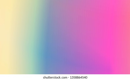 Hologram Gradient Background. For Cover Page, Poster, Banner Of Websites. Vector Illustration
