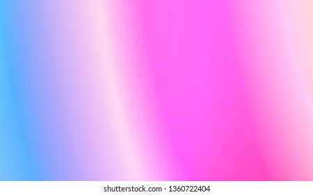 Hologram Gradient Background. For Cover Page, Poster, Banner Of Websites. Vector Illustration