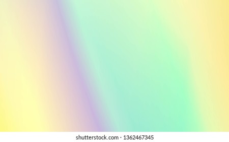 Hologram Gradient Background. For Cover Page, Poster, Banner Of Websites. Vector Illustration
