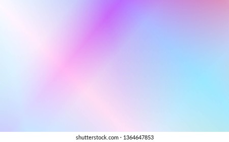 Hologram Gradient Background. For Cover Page, Poster, Banner Of Websites. Vector Illustration