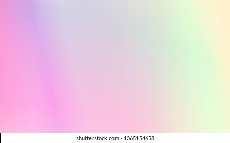 Hologram Gradient Background. For Cover Page, Poster, Banner Of Websites. Vector Illustration