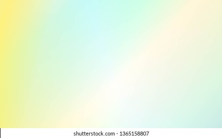 Hologram Gradient Background. For Cover Page, Poster, Banner Of Websites. Vector Illustration