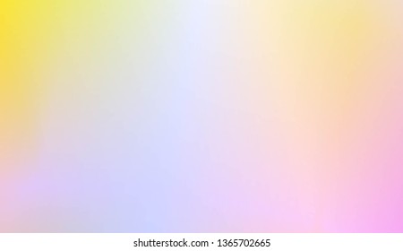 Hologram Gradient Background. For Cover Page, Poster, Banner Of Websites. Vector Illustration