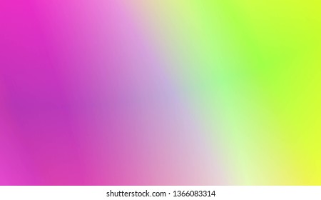 Hologram Gradient Background. For Cover Page, Poster, Banner Of Websites. Vector Illustration