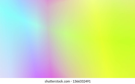 Hologram Gradient Background. For Cover Page, Poster, Banner Of Websites. Vector Illustration