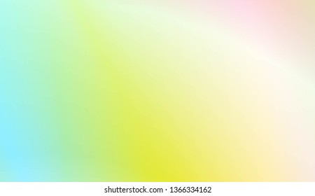 Hologram Gradient Background. For Cover Page, Poster, Banner Of Websites. Vector Illustration