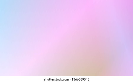 Hologram Gradient Background. For Cover Page, Poster, Banner Of Websites. Vector Illustration