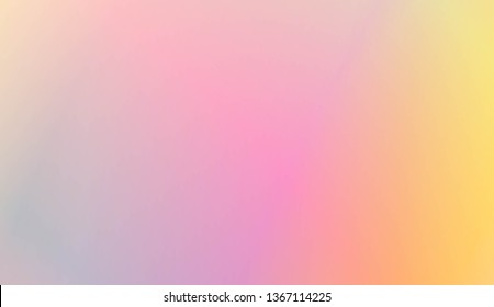 Hologram Gradient Background. For Cover Page, Poster, Banner Of Websites. Vector Illustration