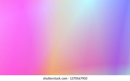 Hologram Gradient Background. For Cover Page, Poster, Banner Of Websites. Vector Illustration