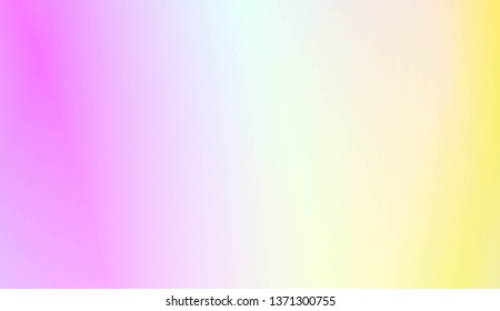 Hologram Gradient Background. For Cover Page, Poster, Banner Of Websites. Vector Illustration