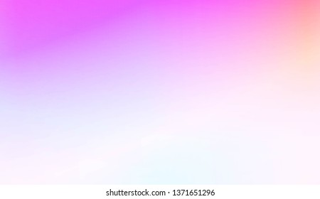Hologram Gradient Background. For Cover Page, Poster, Banner Of Websites. Vector Illustration