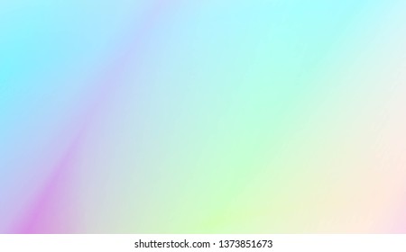 Hologram Gradient Background. For Cover Page, Poster, Banner Of Websites. Vector Illustration