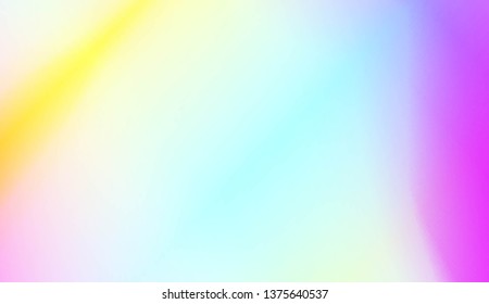 Hologram Gradient Background. For Cover Page, Poster, Banner Of Websites. Vector Illustration