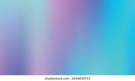 Plano de Fundo do Gradiente do Holograma. Folha de metal holográfica iridiscente. Textura de brilho de papel Holo. Resumo Rainbow Pearlscent Design. Azul, Rosa, Verde, Branco, Cores Roxas.Banner holográfico bg Futuro Aura
