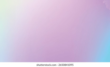 Hologram Gradient Background. Iridiscent Holograph Metal Foil. Holo Paper Glitter Texture. Abstract Rainbow Pearlscent Design. Blue, Pink, Green, White, Purple Colors.Holographic Banner bg Future Aura