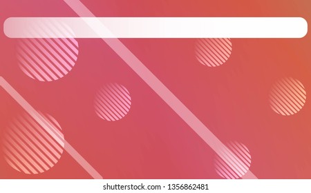 Hologram Gradient Background with Line, Circle. For Your Design Wallpapers Presentation. Vector Illustration