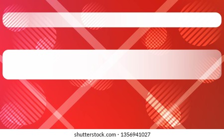 Hologram Gradient Background with Line, Circle. For Your Graphic Invitation Card, Poster, Brochure. Vector Illustration